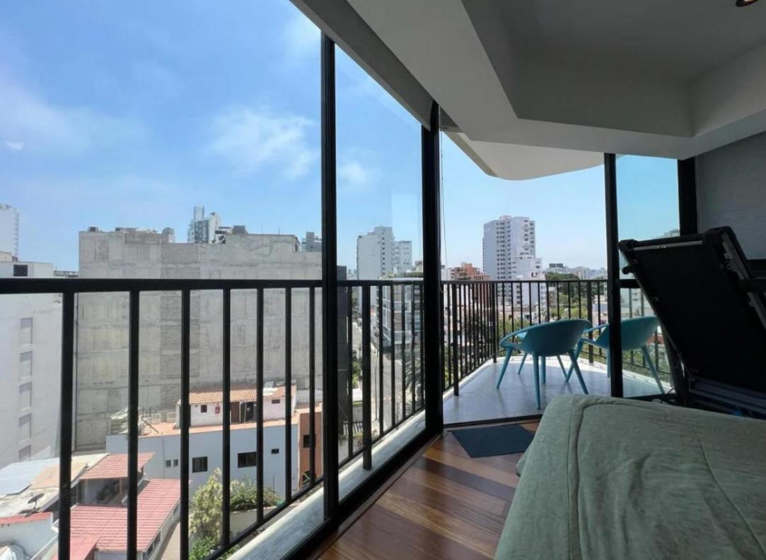 Exclusivo Y Moderno Depa En Miraflores Vista Al Mar Y A La Ciudad Amoblado Apartments Λίμα Εξωτερικό φωτογραφία