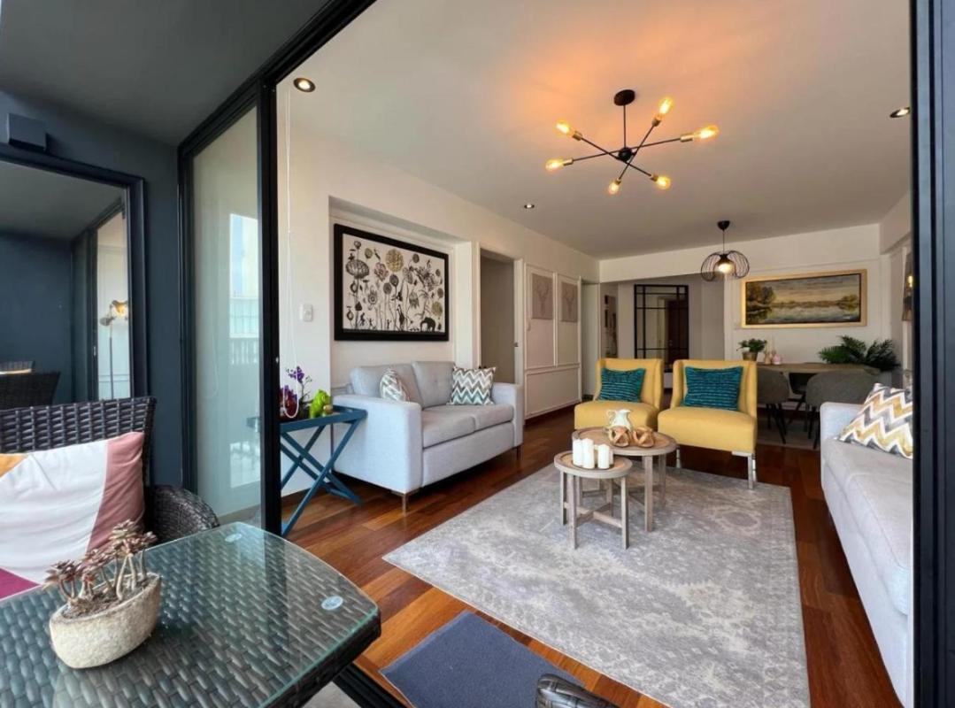 Exclusivo Y Moderno Depa En Miraflores Vista Al Mar Y A La Ciudad Amoblado Apartments Λίμα Εξωτερικό φωτογραφία