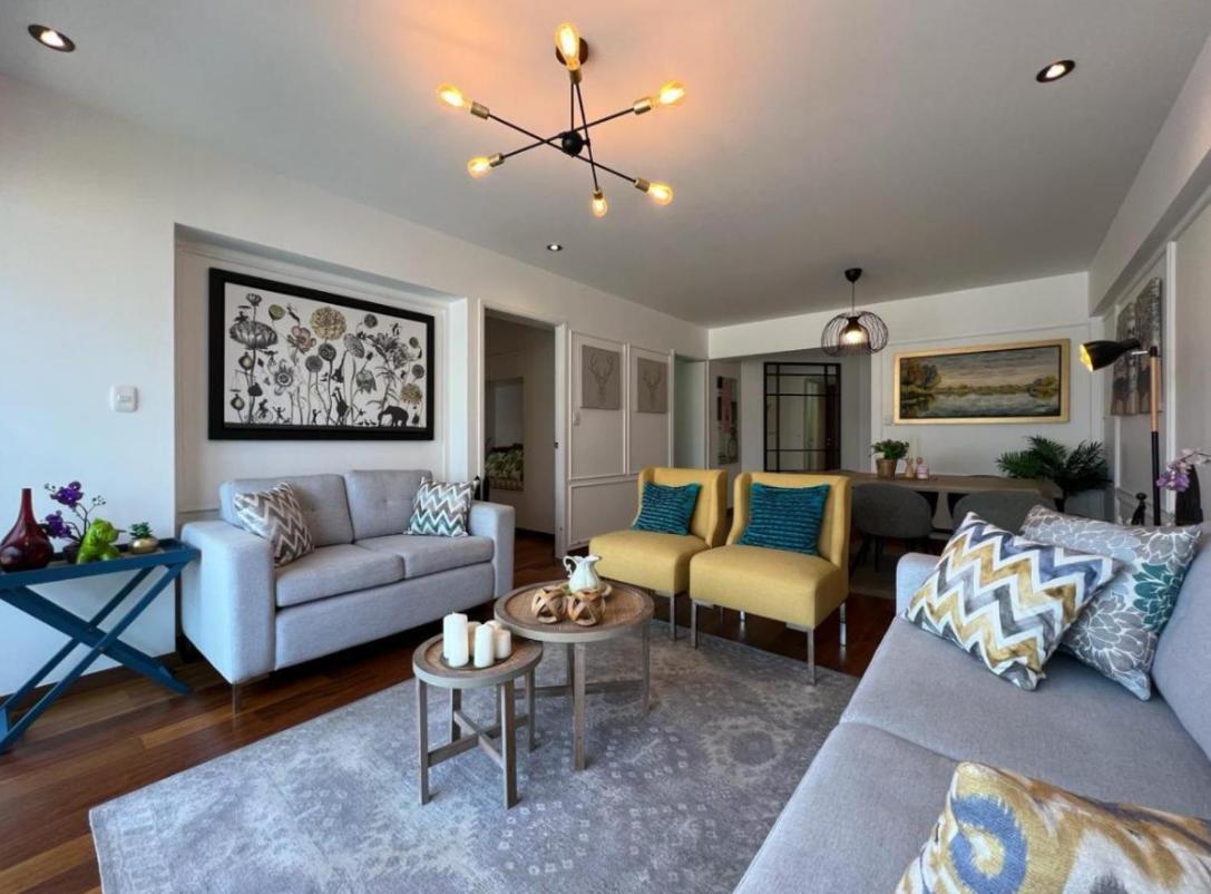 Exclusivo Y Moderno Depa En Miraflores Vista Al Mar Y A La Ciudad Amoblado Apartments Λίμα Εξωτερικό φωτογραφία